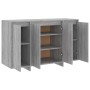Aparador de madera de ingeniería gris Sonoma 120x41x75 cm de vidaXL, Aparadores - Ref: Foro24-813060, Precio: 137,90 €, Descu...
