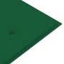 Banco Batavia con cojín verde madera maciza de teca 150 cm de vidaXL, Bancos de jardín - Ref: Foro24-3100831, Precio: 236,99 ...
