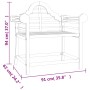 Juego muebles de jardín 4 piezas madera maciza teca de vidaXL, Conjuntos de jardín - Ref: Foro24-3100779, Precio: 679,86 €, D...