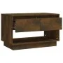 Mueble de TV madera de ingeniería roble ahumado 70x41x44 cm de vidaXL, Muebles TV - Ref: Foro24-812975, Precio: 47,11 €, Desc...