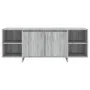 Mueble de TV madera de ingeniería gris Sonoma 130x35x50 cm de vidaXL, Muebles TV - Ref: Foro24-813054, Precio: 76,16 €, Descu...