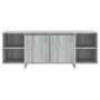 Mueble de TV madera de ingeniería gris Sonoma 130x35x50 cm de vidaXL, Muebles TV - Ref: Foro24-813054, Precio: 78,01 €, Descu...