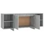 Mueble de TV madera de ingeniería gris Sonoma 130x35x50 cm de vidaXL, Muebles TV - Ref: Foro24-813054, Precio: 76,16 €, Descu...