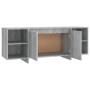 Mueble de TV madera de ingeniería gris Sonoma 130x35x50 cm de vidaXL, Muebles TV - Ref: Foro24-813054, Precio: 78,01 €, Descu...