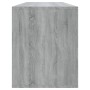 Mueble de TV madera de ingeniería gris Sonoma 130x35x50 cm de vidaXL, Muebles TV - Ref: Foro24-813054, Precio: 78,01 €, Descu...