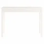 Solid white pine wood console table 110x40x75 cm by vidaXL, Side tables - Ref: Foro24-814240, Price: 75,33 €, Discount: %