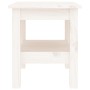 Mesa de centro de madera maciza de pino blanco 35x35x40 cm de vidaXL, Mesas de centro - Ref: Foro24-814260, Precio: 51,13 €, ...