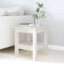 Mesa de centro de madera maciza de pino blanco 35x35x40 cm de vidaXL, Mesas de centro - Ref: Foro24-814260, Precio: 50,35 €, ...