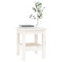 Mesa de centro de madera maciza de pino blanco 35x35x40 cm de vidaXL, Mesas de centro - Ref: Foro24-814260, Precio: 51,13 €, ...