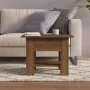 Mesa de centro madera de ingeniería marrón roble 55x55x42 cm de vidaXL, Mesas de centro - Ref: Foro24-813079, Precio: 42,77 €...