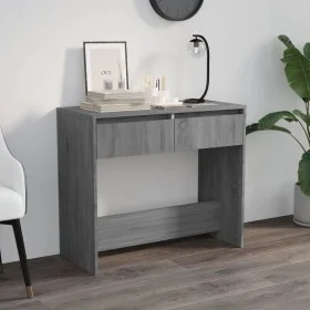 Sonoma grau Holzwerkstoff Konsolentisch 89x41x76,5 cm von vidaXL, Seitentische - Ref: Foro24-813000, Preis: 57,31 €, Rabatt: %
