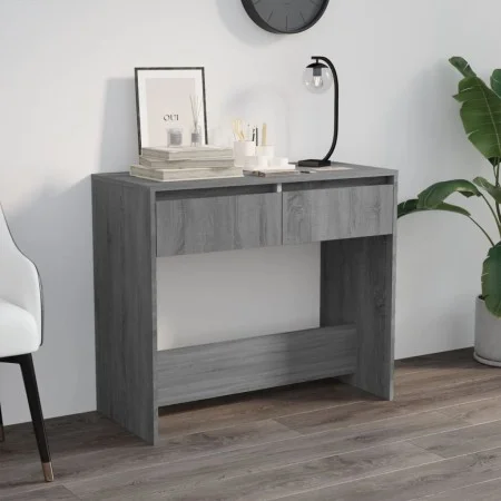 Sonoma grau Holzwerkstoff Konsolentisch 89x41x76,5 cm von vidaXL, Seitentische - Ref: Foro24-813000, Preis: 57,31 €, Rabatt: %