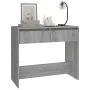 Mesa consola madera de ingeniería gris Sonoma 89x41x76,5 cm de vidaXL, Mesas auxiliares - Ref: Foro24-813000, Precio: 57,31 €...