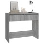 Mesa consola madera de ingeniería gris Sonoma 89x41x76,5 cm de vidaXL, Mesas auxiliares - Ref: Foro24-813000, Precio: 58,00 €...