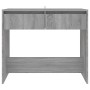 Mesa consola madera de ingeniería gris Sonoma 89x41x76,5 cm de vidaXL, Mesas auxiliares - Ref: Foro24-813000, Precio: 58,00 €...
