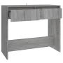 Mesa consola madera de ingeniería gris Sonoma 89x41x76,5 cm de vidaXL, Mesas auxiliares - Ref: Foro24-813000, Precio: 57,31 €...
