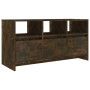 Mueble de TV madera de ingeniería roble ahumado 102x37,5x52,5cm de vidaXL, Muebles TV - Ref: Foro24-813023, Precio: 66,72 €, ...