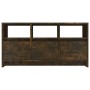 Mueble de TV madera de ingeniería roble ahumado 102x37,5x52,5cm de vidaXL, Muebles TV - Ref: Foro24-813023, Precio: 66,72 €, ...