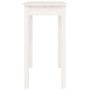 Mesa consola de madera maciza de pino blanco 80x40x75 cm de vidaXL, Mesas auxiliares - Ref: Foro24-814245, Precio: 62,25 €, D...