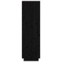 Aparador alto de madera maciza de pino negro 74x35x117 cm de vidaXL, Aparadores - Ref: Foro24-814368, Precio: 114,10 €, Descu...
