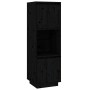 Aparador alto de madera maciza de pino negro 38x35x117 cm de vidaXL, Aparadores - Ref: Foro24-814363, Precio: 69,65 €, Descue...