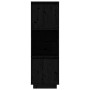 Aparador alto de madera maciza de pino negro 38x35x117 cm de vidaXL, Aparadores - Ref: Foro24-814363, Precio: 69,65 €, Descue...