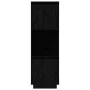 Aparador alto de madera maciza de pino negro 38x35x117 cm de vidaXL, Aparadores - Ref: Foro24-814363, Precio: 68,85 €, Descue...