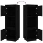 Aparador alto de madera maciza de pino negro 38x35x117 cm de vidaXL, Aparadores - Ref: Foro24-814363, Precio: 68,85 €, Descue...