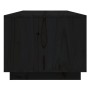 Mesa de centro de madera maciza de pino negro 110x50x40 cm de vidaXL, Mesas de centro - Ref: Foro24-814428, Precio: 84,76 €, ...