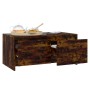 Mesa de centro madera de ingeniería roble ahumado 90x50x41,5 cm de vidaXL, Mesas de centro - Ref: Foro24-813029, Precio: 56,5...