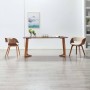 Silla de comedor madera curvada y cuero sintético crema en Sillas de comedor | Comprar online en Foru.es