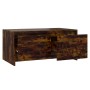 Mesa de centro madera de ingeniería roble ahumado 90x50x41,5 cm de vidaXL, Mesas de centro - Ref: Foro24-813029, Precio: 56,5...