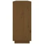 Aparador de madera maciza de pino marrón miel 120x35x80 cm de vidaXL, Aparadores - Ref: Foro24-814502, Precio: 119,68 €, Desc...
