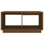 Mesa de centro madera maciza de pino marrón miel 80x50x40 cm de vidaXL, Mesas de centro - Ref: Foro24-814437, Precio: 56,05 €...
