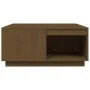 Solid honey brown pine wood coffee table 80x81x36.5 cm by vidaXL, Coffee table - Ref: Foro24-814527, Price: 91,19 €, Discount: %