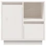 Mesitas de noche 2 uds madera maciza pino blanco 50x34x50 cm by vidaXL, Nightstands - Ref: Foro24-814482, Price: 126,94 €, Di...