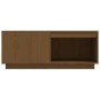 Mesa de centro madera maciza pino marrón miel 100x101x40,5 cm de vidaXL, Mesas de centro - Ref: Foro24-814522, Precio: 135,19...