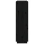 Aparador alto de madera maciza de pino negro 110,5x35x117 cm de vidaXL, Aparadores - Ref: Foro24-814373, Precio: 128,09 €, De...
