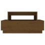 Mesa de centro madera maciza de pino marrón miel 80x55x40,5 cm de vidaXL, Mesas de centro - Ref: Foro24-814517, Precio: 73,02...