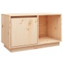 Mueble de TV de madera maciza de pino 74x35x44 cm de vidaXL, Muebles TV - Ref: Foro24-814334, Precio: 52,47 €, Descuento: %