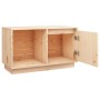 Mueble de TV de madera maciza de pino 74x35x44 cm de vidaXL, Muebles TV - Ref: Foro24-814334, Precio: 52,47 €, Descuento: %