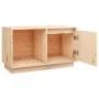 Mueble de TV de madera maciza de pino 74x35x44 cm de vidaXL, Muebles TV - Ref: Foro24-814334, Precio: 51,84 €, Descuento: %