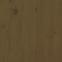 Escritorio de madera maciza de pino marrón miel 110x53x117 cm de vidaXL, Escritorios - Ref: Foro24-814512, Precio: 134,39 €, ...