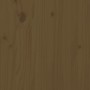 Escritorio de madera maciza de pino marrón miel 110x53x117 cm de vidaXL, Escritorios - Ref: Foro24-814512, Precio: 135,65 €, ...