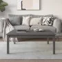 Mesa de centro de madera maciza de pino gris 100x100x40 cm de vidaXL, Mesas de centro - Ref: Foro24-814291, Precio: 69,03 €, ...