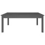 Mesa de centro de madera maciza de pino gris 100x100x40 cm de vidaXL, Mesas de centro - Ref: Foro24-814291, Precio: 69,03 €, ...
