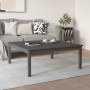 Mesa de centro de madera maciza de pino gris 100x100x40 cm de vidaXL, Mesas de centro - Ref: Foro24-814291, Precio: 69,62 €, ...