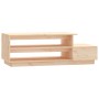 Mesa de centro de madera maciza de pino 120x50x40,5 cm de vidaXL, Mesas de centro - Ref: Foro24-814414, Precio: 83,31 €, Desc...