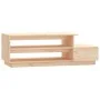 Mesa de centro de madera maciza de pino 120x50x40,5 cm de vidaXL, Mesas de centro - Ref: Foro24-814414, Precio: 82,56 €, Desc...