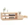 Mesa de centro de madera maciza de pino 120x50x40,5 cm de vidaXL, Mesas de centro - Ref: Foro24-814414, Precio: 82,56 €, Desc...